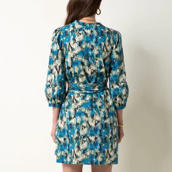 Tart Collections Lorrie Mini Shift Dress In Evening Sky Size M NWT - Picture 2 of 16